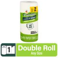 Stop & Shop Premium Any Size White Double Roll 2-Ply Paper Towels