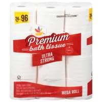 Stop & Shop Premium Ultra Strong Mega Roll 2-Ply Toilet Paper - 24 ct