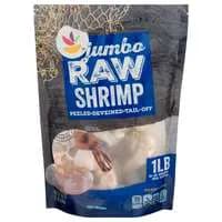 Stop & Shop Raw Tail-OƯ Peeled Jumbo Shrimp 21-25 ct per lb Frozen