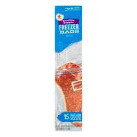 Stop & Shop Reclosable with Double Zipper Gallon Freezer Bags