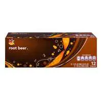 Stop & Shop Root Beer Soda CaƯeine Free - 12 pk