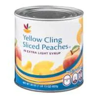 Stop & Shop Sliced Yellow Cling Peaches in Extra Light Syrup