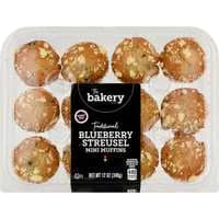 Stop & Shop The Bakery Traditional Blueberry Streusel Mini MuƯins - 12 ct