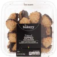 Stop & Shop The Bakery Traditional Dipped Coconut Macaroons Cookies