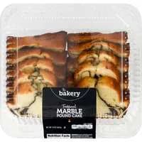 Stop & Shop The Bakery Traditional Marble Pound Cake Sliced