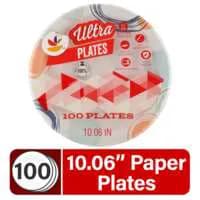Stop & Shop Ultra Paper Plates 10.06 Inch