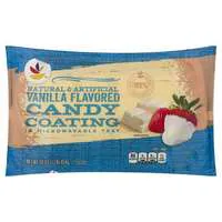 Stop & Shop Vanilla Flavored Candy Coating In Microwavable Tray