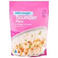 Stop & Shop Wild Caught Boneless Skinless Flounder Fillets Frozen