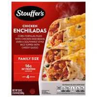 StouƯer's Chicken Enchiladas Family Size Frozen Meal