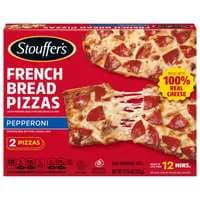 StouƯer's French Bread Pepperoni Pizza Frozen - 2 ct