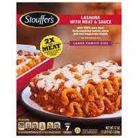 StouƯer's Lasagna with Meat & Sauce Large Family Size Frozen Meal