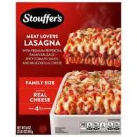 StouƯer's Meat Lovers Lasagna Family Size Frozen Meal