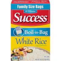 Success Boil-in-Bag Gluten Free White Rice Family Size - 6 ct