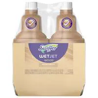 SwiƯer WetJet Wood Quick Dry Formula Floor Cleaner Refill - 2 ct