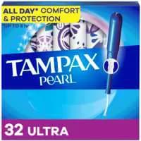 Tampax Pearl Unscented Ultra Tampons