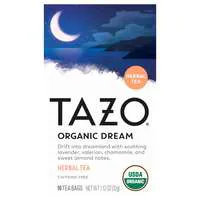 Tazo CaƯeine Free Organic Dream Herbal Tea Bags