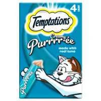 Temptations Creamy Puree with Tuna Cat Treats - 4 ct