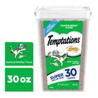Temptations Seafood Medley Flavor Crunchy & Soft Cat Treats