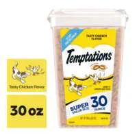 Temptations Tasty Chicken Flavor Crunchy & Soft Cat Treats
