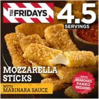 TGI Fridays Mozzarella Sticks with Marinara Sauce Frozen