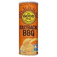 The Good Crisp Company Gluten Free Outback BBQ Potato Crisps Chips