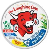 The Laughing Cow Creamy Original Spreadable Cheese Wedges - 16 ct