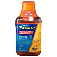 Theraflu Flu Relief Max Strength Honey & Elderberry Flavor Liquid