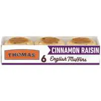 Thomas' Cinnamon Raisin English MuƯins - 6 ct