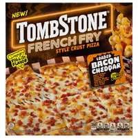 Tombstone French Fry Style Crust Loaded Bacon Cheddar Cheese Pizza Frozen