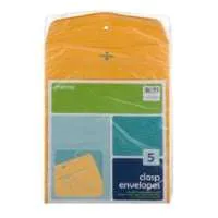 Top Flight Envelopes Clasp with Gummed Flap 9 X 12 Inch