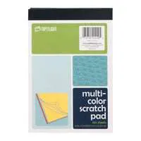 Top Flight Multi-Color Scratch Pad 4 X 6 Inch - 165 Sheets