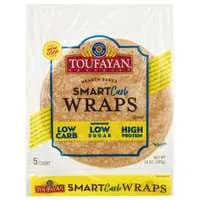 Toufayan Low Carb Low Sodium Wraps - 5 ct