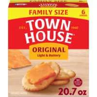 Town House Original Oven Baked Crackers Family Size