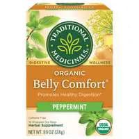Traditional Medicinals Organic Belly Comfort Peppermint Herbal Tea Bags