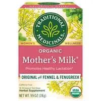 Traditional Medicinals Organic CaƯeine Free Mother's Milk Herbal Tea Bags