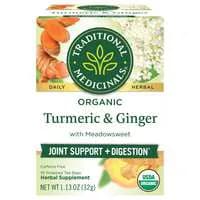 Traditional Medicinals Organic CaƯeine Free Turmeric Herbal Tea Bags