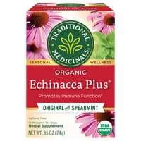 Traditional Medicinals Organic Echinacea Plus w/Spearmint Herbal Tea Bags