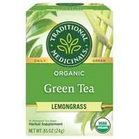 Traditional Medicinals Organic Lemongrass Green Tea Bags
