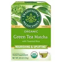 Traditional Medicinals Organic Matcha with Toasted Rice Green Tea Bags
