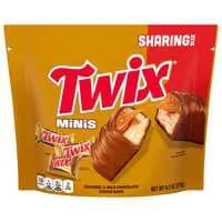 Twix Minis Caramel & Milk Chocolate Candy Cookie Bars
