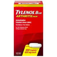 Tylenol 8 HR Arthritis Pain Relief Acetaminophen 650 mg Caplets