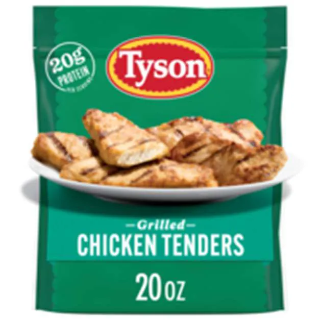 Tyson Fully Cooked Grilled Chicken Tenders Frozen