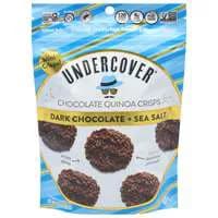 Undercover Gluten Free Dark Chocolate + Sea Salt Quinoa Crisps