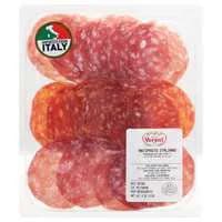 Veroni Imported Antipasto Italiano Salame Trio Sliced