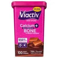 Viactiv Milk Chocolate Flavor Calcium Plus D Soft Chews