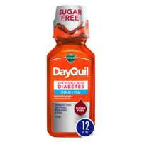 Vicks DayQuil Diabetes Cold & Flu Relief Liquid