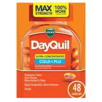 Vicks DayQuil Ultra Concentrated Cold & Flu Max Strength LiquiCaps