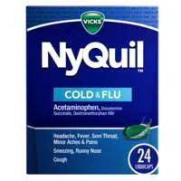 Vicks NyQuil Cold & Flu Nighttime Relief LiquiCaps