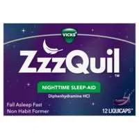 Vicks ZzzQuil Nighttime Sleep-Aid LiquiCaps