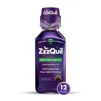 Vicks ZzzQuil Warming Berry Flavor Nighttime Sleep-Aid Liquid